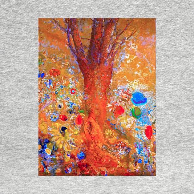 Odilon Redon the buddha by indusdreaming